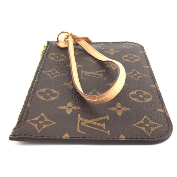 Neverfull Pochette Monogram Canvas Clutch - Picture 7 of 12